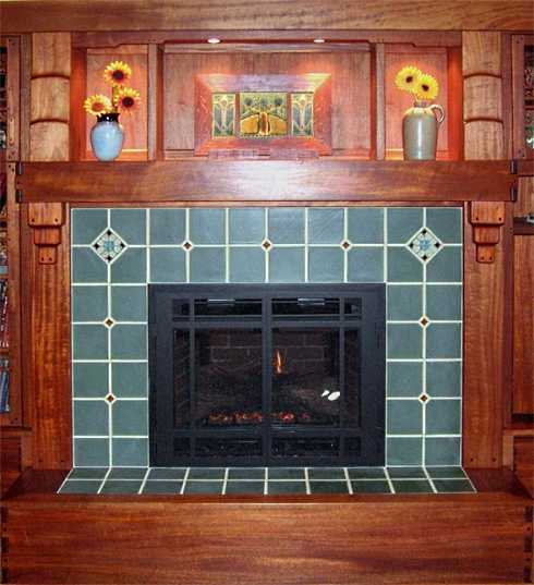 The Standout Tile Fireplace Surround...Amazing Arts And ...