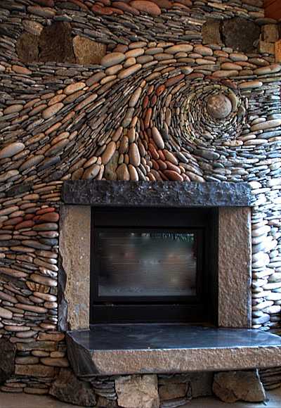 Ideas for building a fireplace showcases the work of one of today