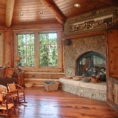 RUSTIC FIREPLACE DESIGNS ON PINTEREST