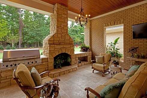 Covered Patio Flooring Ideas