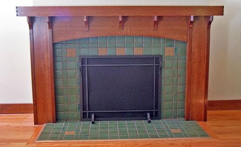 Craftsman Style Fireplace Surrounds