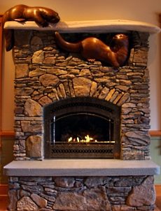 Stone Fireplace Mantel Ideas . . . Inspiring And Enlightening!