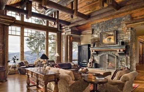 Fireplace Stone Ideas.....Rugged And Rustic...Yet Refined!