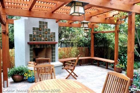 Wood Patio Cover Design Ideas