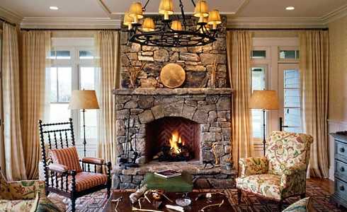 Pictures Of Stone Fireplaces . . . Handcrafted Hearths!