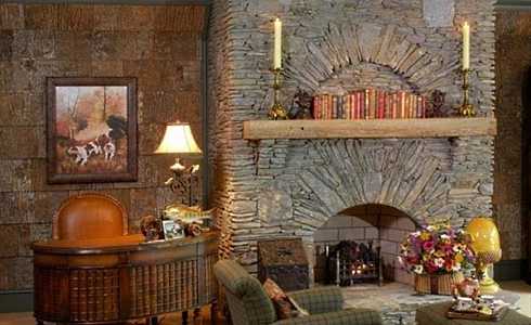 Standout Stone Fireplaces Pictures . . . REAL STANDOUTS!