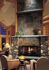 all corner fireplaces