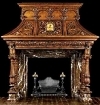 antique fireplace screens