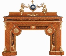antique fireplace