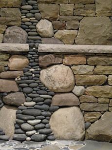 building a stone fireplace