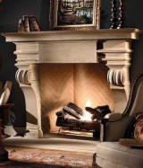 cast and manufactured stone fireplaces