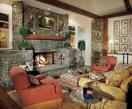 Celebrity Homes Fireplace Designs...A Great Way To Get Inspired!