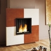 contemporary fireplace
