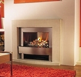 contemporary fireplace