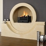 contemporary fireplace