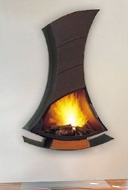 wall fireplace