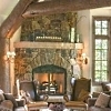 corner fireplace designs