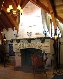 hobbit fireplace