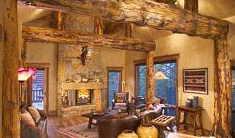 country stone fireplaces