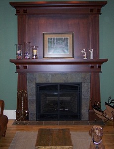 craftsman fireplace