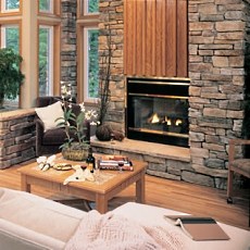 cultured stone fireplaces