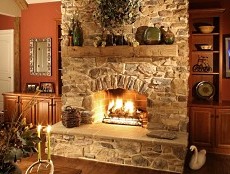 faux fireplaces