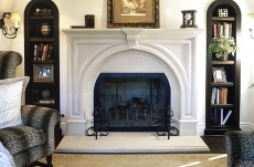 faux fireplaces