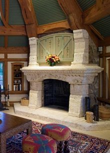 hobbit fireplace