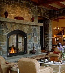 fireplace pictures stone