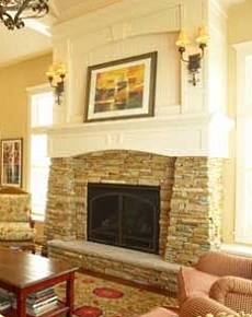 fireplace pictures stone