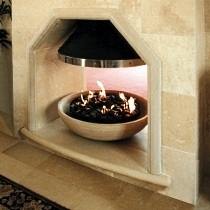 stonewall fireplace