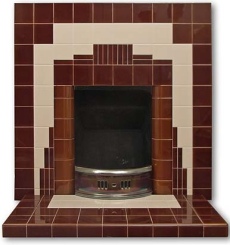 fireplace tile designs