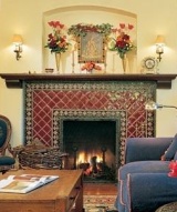 fireplace tile designs