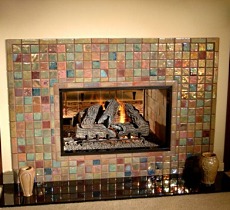 fireplace tile