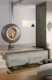 contemporary design fireplace