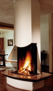 fireplace glass