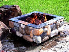 gas fire pits