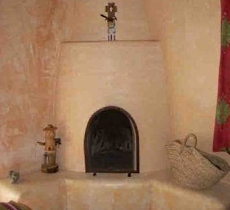 The Kiva Fireplace Steppin Up Out Southwest Style