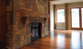 manufactured stone fireplaces