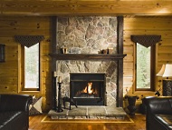 manufactured stone fireplaces