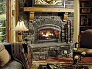 manufactured stone fireplaces