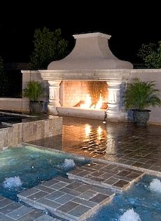 masonry fireplace designs