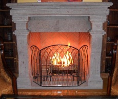 masonry fireplace designs