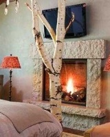 natural stone fireplaces