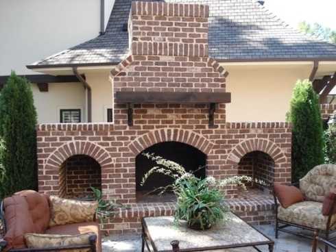 Standout Outdoor Brick Fireplaces, Outdoor Brick Fireplace Images