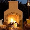 outdoor fireplace designs