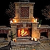 outdoor fireplace designs