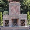 outdoor fireplace designs