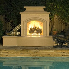 outdoor gas fireplaces