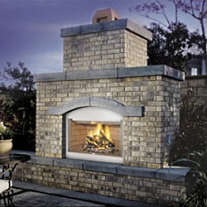 outdoor wood burning fireplaces
